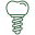 Ícone de implantes dentários